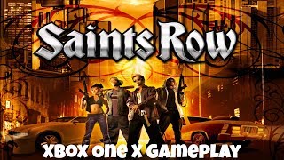 Saints Row  Xbox One X Backwards Compatible Gameplay [upl. by Lubin928]