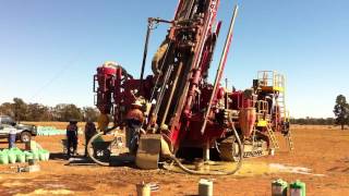 Rig 1 Sampling System Full Dust Supression 100 Sample retention [upl. by Airdnekal318]