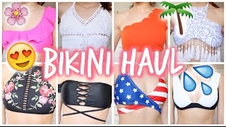 Summer BikiniSwimsuit Haul amp Try On  Zaful Review [upl. by Tawnya764]