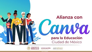 Plática virtual 1 Canva para la educación [upl. by Piefer276]