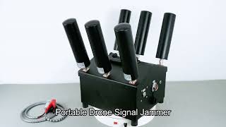 Portable Drone Signal Jammer [upl. by Ereveneug]