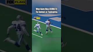 When Randy Moss DESTROYED The Cowboys on Thanksgiving 🍗 cowboys vikings nfl nflhighlights [upl. by Scales]