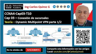 CCNA4Cap03T10  Dynamic Multipoint VPN parte 12 Teoría Cap 03  Conexión de sucursales [upl. by Arob]