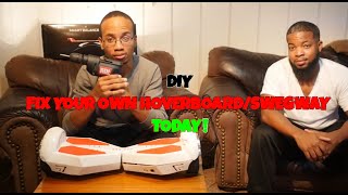 How To Fix Your HoverboardSwegway  BEST Demonstration On YouTube [upl. by Ekud]