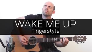 Wake me up Avicii  Acoustic Guitar Solo Cover Violão Fingerstyle [upl. by Giffie]