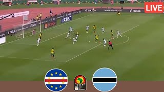 🔴LIVE Cape Verde Vs Botswana  Africa Cup Of Nations Qualification All Goals Results amp Highlights [upl. by Atnahsa]