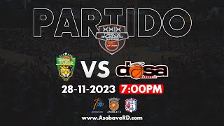 PARTIDO TBS LA VEGA PARQUE HOSTOS VS DOSA  28112023 [upl. by Lletnohs463]