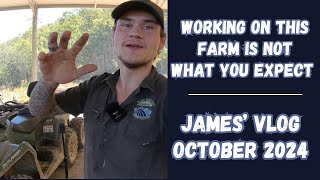 Farm Life  James Vlog October 2024 [upl. by Assirahc]