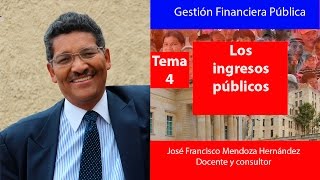 GESTION FINANCIERA PUBLICA TEMA 4 LOS INGRESOS PUBLICOS [upl. by Ailasor]