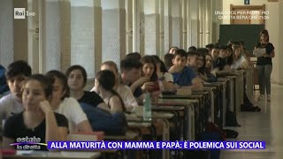 Alla maturità con mamma e papà è polemica sui social  Estate in diretta 03072024 [upl. by Krein411]