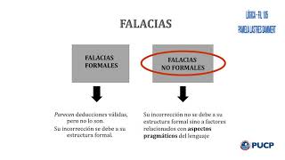 5 FALACIAS DEFINICION Y CLASIFICACION [upl. by Yllrebmik84]