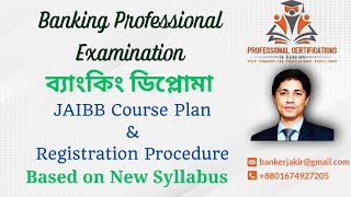 Banking Professional Examination  Banking Diploma Part 1  JAIBB Examination [upl. by Remliw]