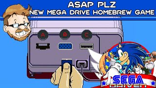 ASAP Plz New Mega Drive Homebrew Game  SEGADriven [upl. by Malik]