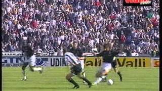 5 Maggio 2002 Juventus Udinese 20 e Lazio Inter 42 Scudetto 2002 [upl. by Elleined]