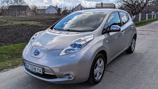 Nissan Leaf Tekna 2013 48 кВт батареяОгляд автомобіляТест на ЗАПАС ХОДУ NorgeAuto🇳🇴 [upl. by Arraeit]