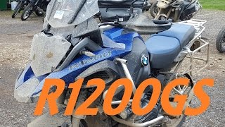 2015 R1200GS and its quick shifter [upl. by Dewie]