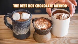 How to Make The Best Hot Chocolate Of All Time 4 ways [upl. by Llohcin]