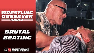 The Rock brutalizes Cody Rhodes  WWE Raw  Wrestling Observer Radio [upl. by Adnileb612]