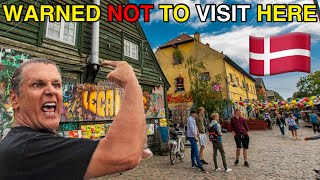 WARNING LEAVE Here Before Its DARK 🇩🇰Freetown Christiania  Lawless City in Europe [upl. by Broddie]