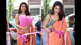 Fatima Sana Shaikh At The Inauguration Of Pernia’s Popup Studio  UNCUT [upl. by Upton]