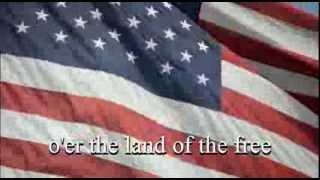 Star Spangled Banner 1st 2 Verses wlyrics in videoTempleton Thompson amp Sam Gay [upl. by Oek]