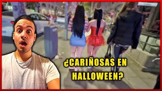 ASI CELEBRAN HALLOWEEN EN ESPAÑA MADRID [upl. by Sadonia]