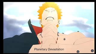 Every Chibaku Tensei in Naruto  Every Planetary Devastation in Naruto [upl. by Bronwyn]