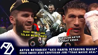 DI AKUI LAWANNYA KERENDAHAN HATI ARTUR BETERBIEV MENYAMBUT KEMENANGAN  sub indo [upl. by Yttocs801]