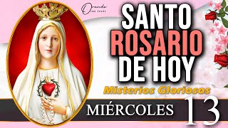 Santo Rosario Corto de Hoy Miércoles 13 de Noviembre 💜 Misterios Gloriosos 🌙 orandoconjesus [upl. by Arhas]