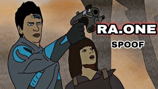 RAONE MOVIE VS REALITY  sharukh khan  2d animated  funny spoof  by animated vines of mk [upl. by Aisel]