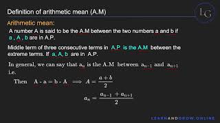 Introduction to Arithmetic Mean A M English 30G11C6 [upl. by Cavanaugh]