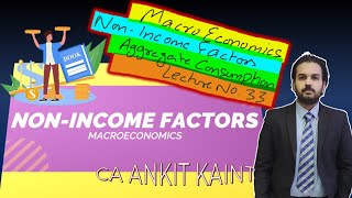 part 2 non income factors amp consumption pricelevel wealth futureprice lecture 33 macroeconomics [upl. by Ahsieat887]