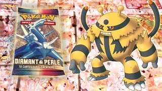 Spécial Fêtes de Fin dAnnée Ouverture de 4 boosters Pokémon Diamant et Perle de Base [upl. by Oikim]