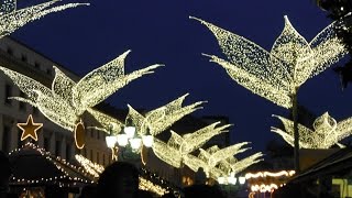 Sternschnuppenmarkt  Twinkling Star Christmas Market Wiesbaden 2014 [upl. by Yldarb]