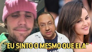 Justin Bieber REAGE a LIGAÇÃO de Selena Gomez quotQUEM SOU EU PRA JULGAR OS SENTIMENTO DELAquot [upl. by Latsyrhk495]