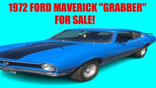 1972 Ford Maverick Grabber For Sale in St J VT 72 Ford Maverick For Sale [upl. by Tol]