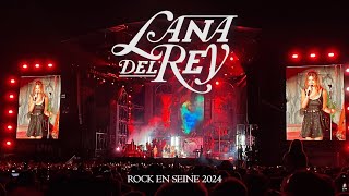 Lana Del Rey  Live Rock en Seine Paris 21082024 [upl. by Alledi]