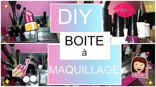 DIY⎪faire sa boite a maquillage soi même [upl. by Kuebbing665]