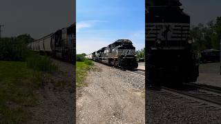 NS 1037 With An Ear Splitting Horn train railfan [upl. by Ahsinrats805]