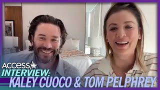 Kaley Cuoco Gushes About Family Holiday Plans w Tom Pelphrey [upl. by Nita]