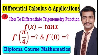 How To Differentiate Trigonometry Function [upl. by Tiras]