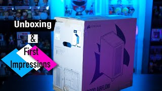 Corsair 4000D Airflow Unboxing and First Impressions [upl. by Nollid785]