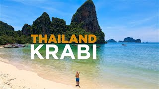 KRABI THAILAND  Travel Vlog RAILAY BEACH TIGER CAVE TEMPLE amp AO NANG [upl. by Krystal810]