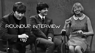 The Beatles  Roundup Interview 1964 REUPLOAD [upl. by Atteuqaj]