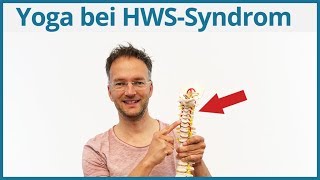 Yoga bei HWS Syndrom ✅ Tipp Schmerzen Halswirbelsäule oder Bandscheibenvorfall [upl. by Edac694]