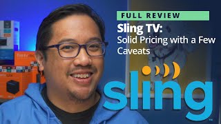 Sling TV Full Review Solid Pricing with a Few Caveats  Cord Cutters News [upl. by Wolfie]