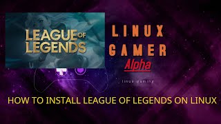 how to install league of legends on linux [upl. by Dianne]