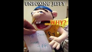 JEFFY Puppet UNBOXING Birthday Present SURPRISE SML SuperMarioLogan Puppets Party OskieWhiskie [upl. by Sutsugua]