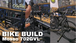 Mosso 702 GVL  Gravel bike indonesia  Bike Build [upl. by Nollahp]