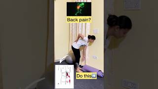 Back pain relief exercises 💥shorts ytshorts backpainrelief [upl. by Neerbas309]